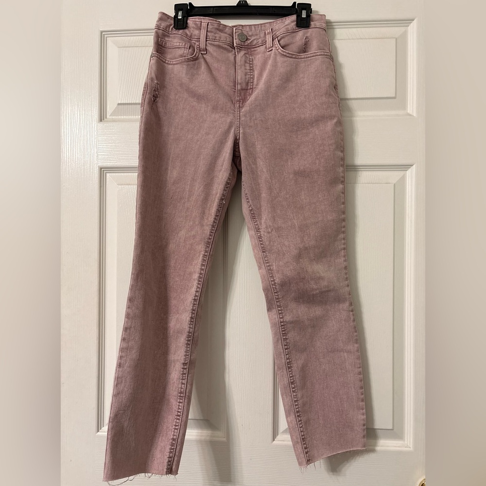 Lauren Conrad SZ 10 Denim Pink Jeans